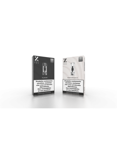 Zeep 2 Confezione Pod di ricambio KA Mesh 1.0 ohm  Satinato Trasparente