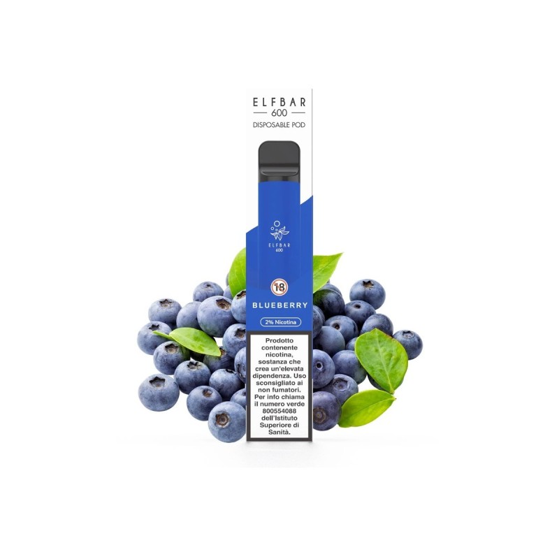 Blueberry Sigaretta Usa e Getta - Elfbar 600 Puff