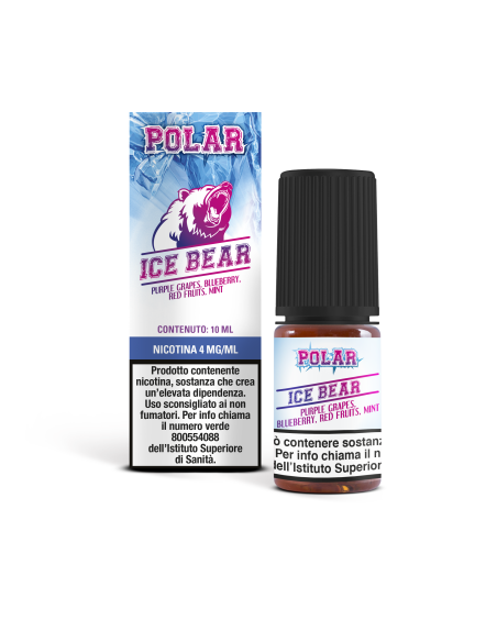 POLAR Liquido Pronto Ice Bear 10ml POLAR Liquido Pronto Ice Bear 10ml