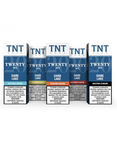 Twenty Liquido Pronto Dark Lake Distillato Puro 10ml