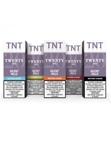 Twenty Liquido Pronto Silent Hills Distillato Puro 10ml
