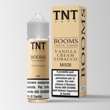 Booms Vanilla Cream Tobacco MIX20 - Liquido 20ml