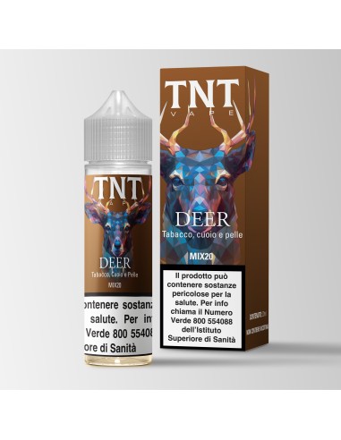 ANIMALS - Deer Tabacco Pelle e Cuoio MIX20 - Liquido 20ml