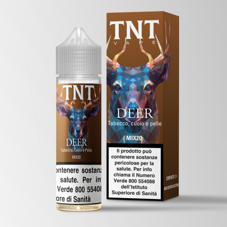 ANIMALS - Deer Tabacco Pelle e Cuoio MIX20 - Liquido 20ml