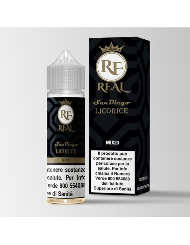 Real San Diego Licorice MIX20 - Liquido 20ml