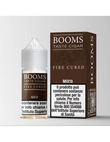 Booms Fire Cured Latakia MIX10 - Liquido 10ml