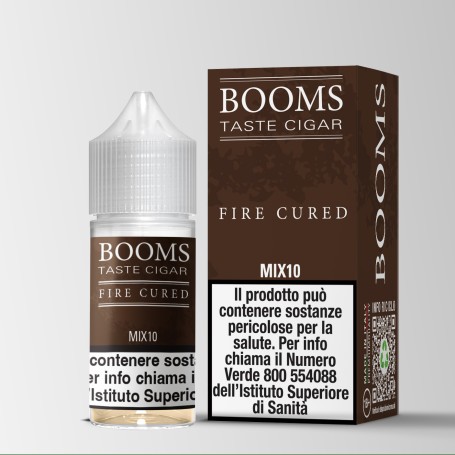 Booms Fire Cured Latakia MIX10 - Liquido 10ml