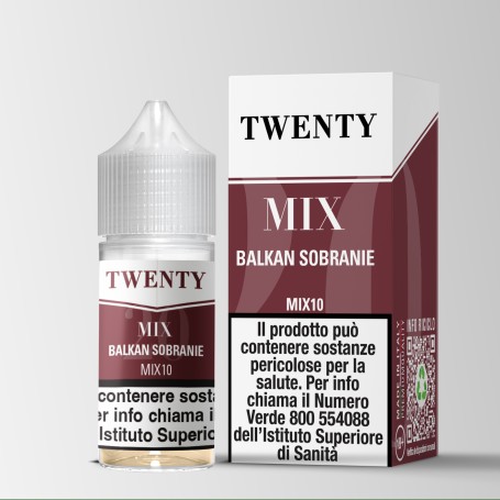 Twenty Mix Balkan Sobranie MIX10 - Liquido 10ml