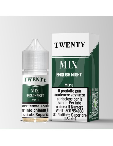 Twenty Mix English Night MIX10 - Liquido 10ml