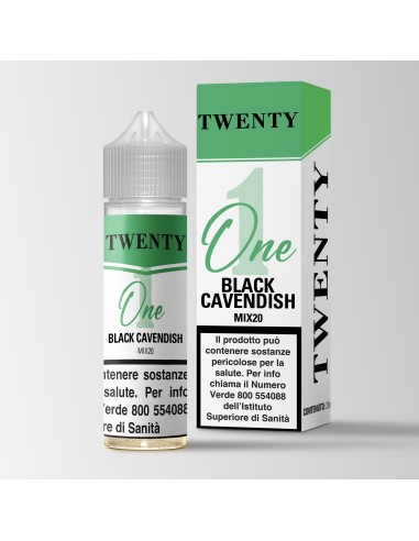 TWENTY ONE - BLACK CAVENDISH MIX20 - Liquido 20ml