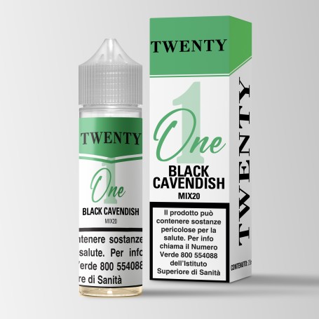 TWENTY ONE - BLACK CAVENDISH MIX20 - Liquido 20ml