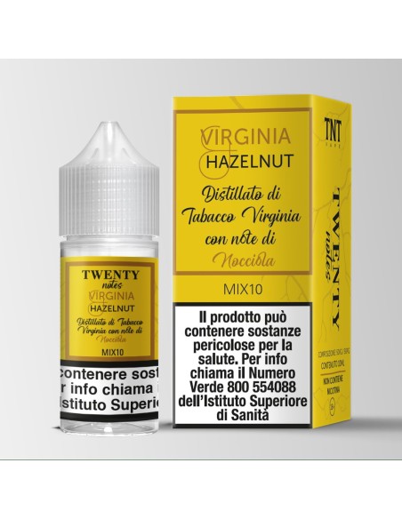 Twenty Notes - Virginia e Hazelnut MIX10 - Liquido 10ml