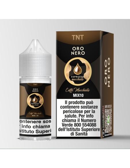 Oro Nero - Espresso Macchiato MIX10 Liquido 10ml
