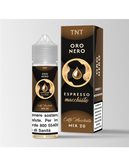 Oro Nero - Espresso Macchiato MIX20 Liquido 20ml