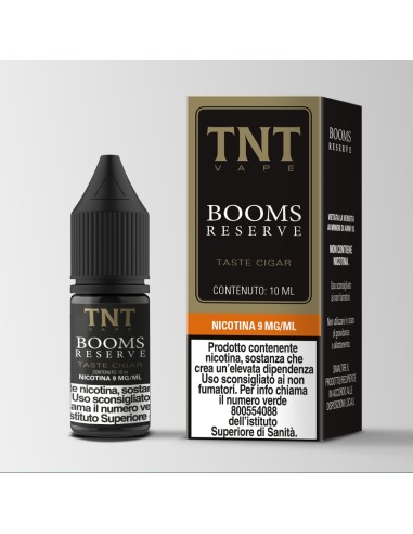 Liquido Pronto Booms Reserve 10ml nicotina