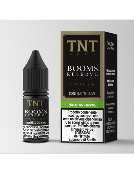 Liquido Pronto Booms Reserve 10ml nicotina Liquido Pronto Booms Reserve 10ml nicotina