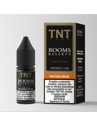 Liquido Pronto Booms Reserve 10ml nicotina