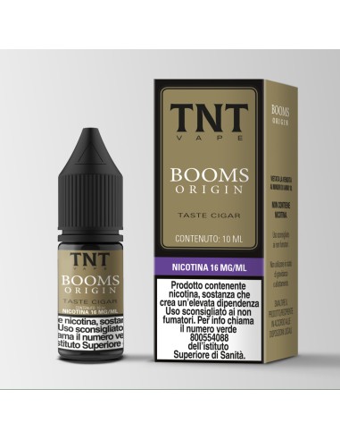 Liquido Pronto Booms Origin 10ml nicotina