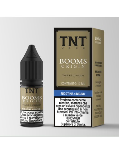 Liquido Pronto Booms Origin 10ml nicotina