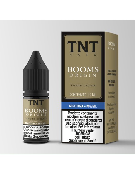 Liquido Pronto Booms Origin 10ml nicotina Liquido Pronto Booms Origin 10ml nicotina