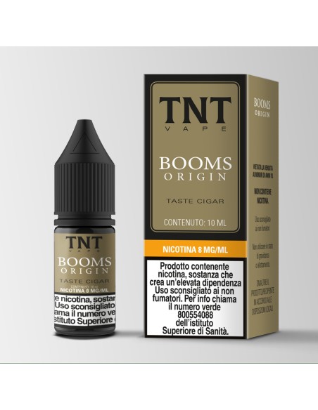 Liquido Pronto Booms Origin 10ml nicotina Liquido Pronto Booms Origin 10ml nicotina