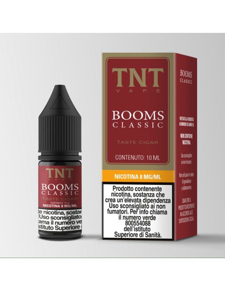 Liquido Pronto Booms Classic 10ml nicotina Liquido Pronto Booms Classic 10ml nicotina