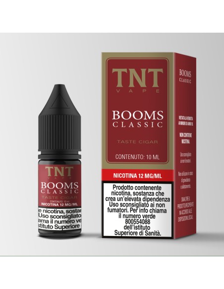 Liquido Pronto Booms Classic 10ml nicotina Liquido Pronto Booms Classic 10ml nicotina