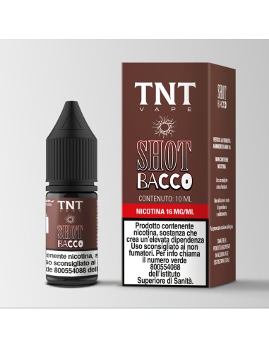 Liquido Pronto Shot Bacco 10ml nicotina