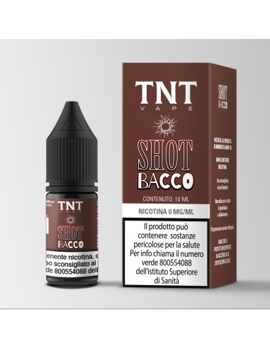 Liquido Pronto Shot Bacco 10ml nicotina