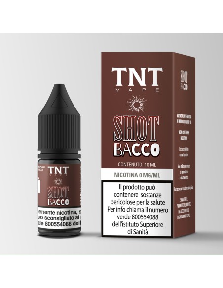 Liquido Pronto Shot Bacco 10ml nicotina Liquido Pronto Shot Bacco 10ml nicotina