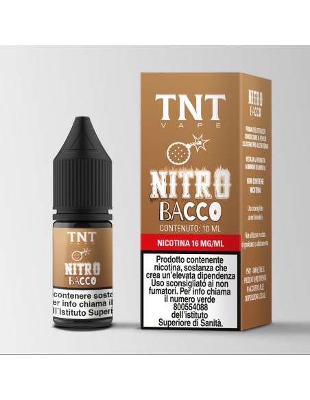 Liquido Pronto Nitro Bacco 10ml nicotina Liquido Pronto Nitro Bacco 10ml nicotina
