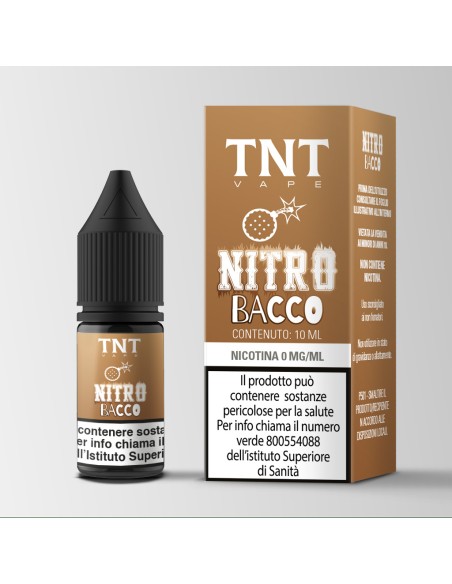 Liquido Pronto Nitro Bacco 10ml nicotina