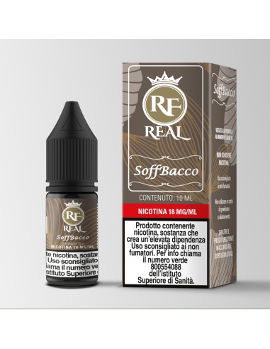 Liquido Pronto Real Soff Bacco 10ml nicotina