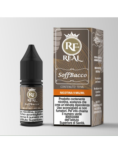 Liquido Pronto Real Soff Bacco 10ml nicotina Liquido Pronto Real Soff Bacco 10ml nicotina