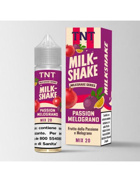 MilkShake - Passion Melograno MIX20 - Liquido 20ml tnt vape