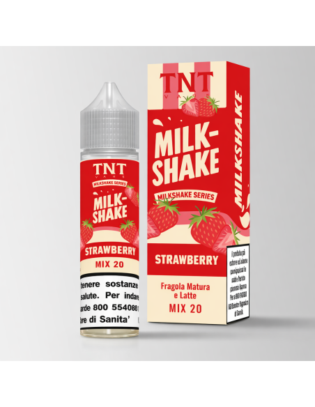 MilkShake - Strawberry MIX20 - Liquido 20ml tnt vape
