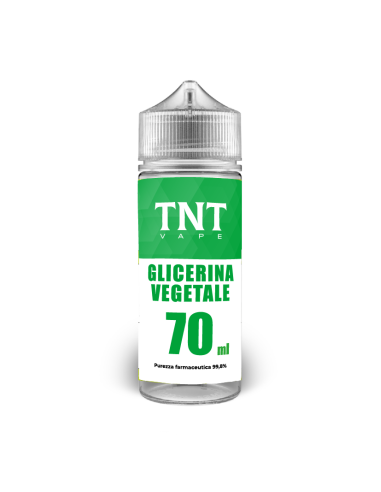 Glicerina Vegetale VG 70ml F.U. in Chubby 120ml tnt vape