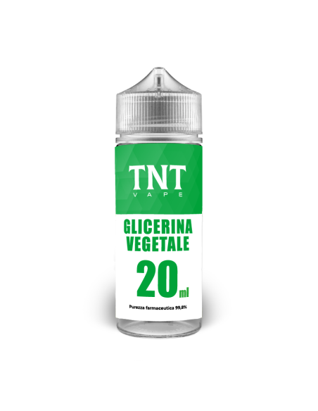 Glicerina Vegetale VG 20ml F.U. in bottiglia 120 tnt vape