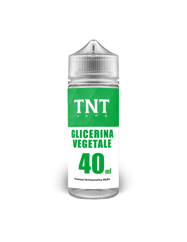 Glicerina Vegetale VG 40ml F.U. tnt vape