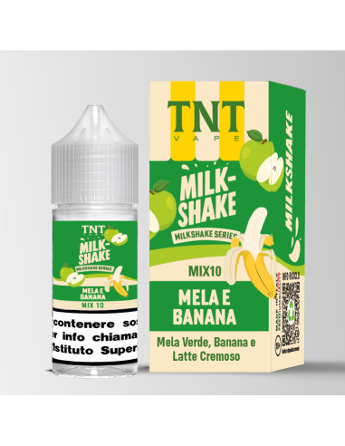 MilkShake - Mela e Banana MIX10 - Liquido 10ml tnt vape