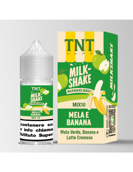 MilkShake - Mela e Banana MIX10 - Liquido 10ml tnt vape