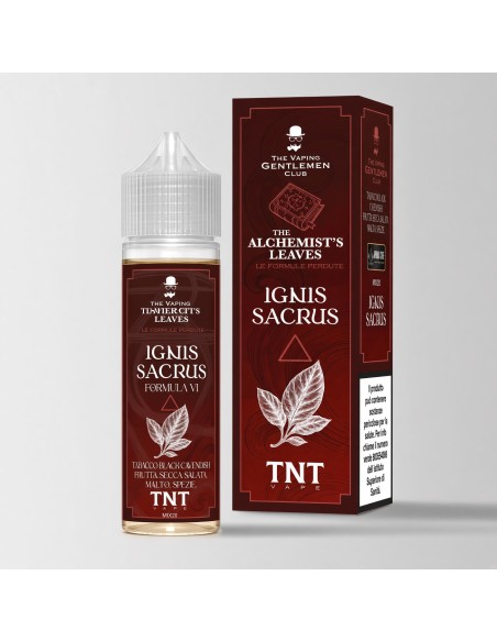 The Alchemist's Leaves - Ignis Sacrus MIX20 - Liquido 20ml tnt vape