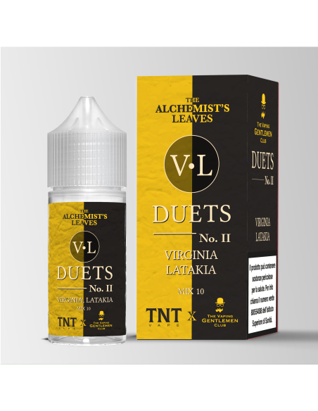 DUETS - VIRGINIA LATAKIA MIX10 - Liquido 10ml tnt vape