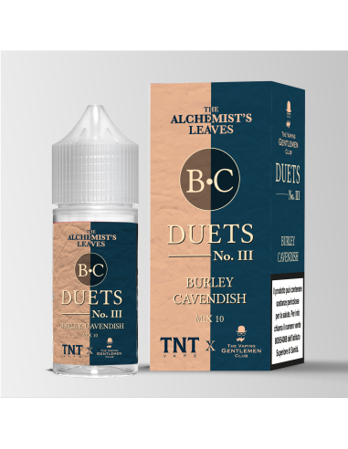 DUETS - BURLEY CAVENDISH MIX10 - Liquido 10ml tnt vape