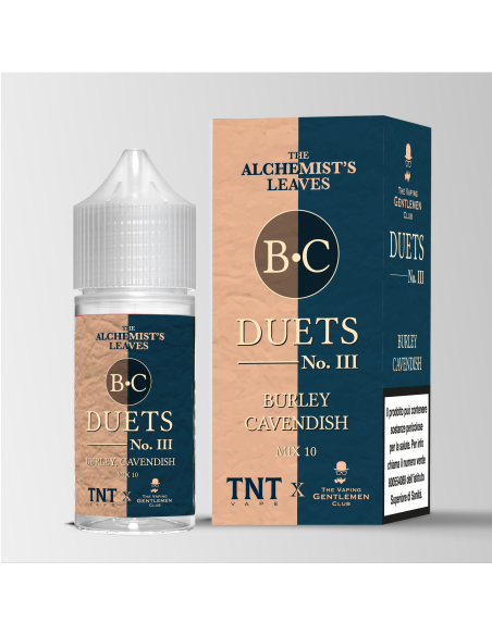 DUETS - BURLEY CAVENDISH MIX10 - Liquido 10ml tnt vape