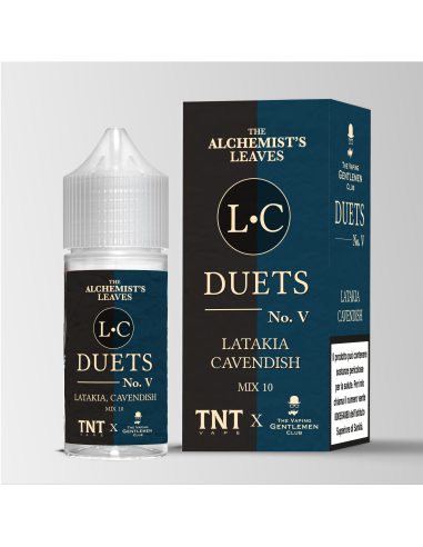 DUETS - LATAKIA CAVENDISH MIX10 - Liquido 10ml tnt vape