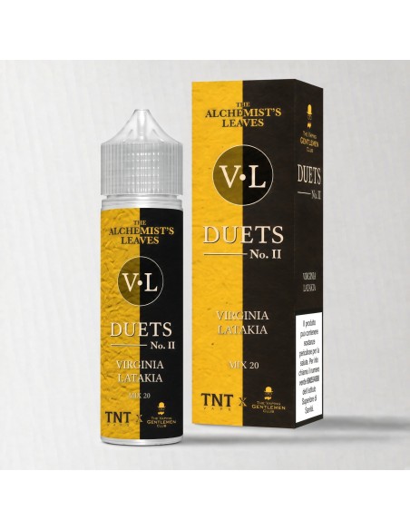 DUETS - VIRGINIA LATAKIA MIX20 - Liquido 20ml tnt vape