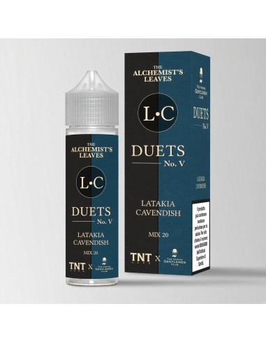 DUETS - LATAKIA CAVENDISH MIX20 - Liquido 20ml tnt vape