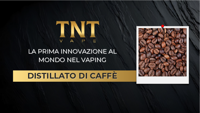 Distillato di Caffè TNTVAPE – La Prima Innovazione al Mondo nel Vaping